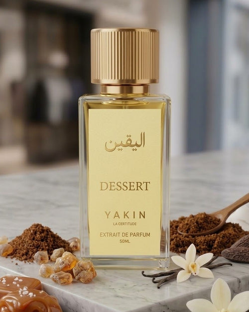 Flacon YAKIN Dessert – extrait de parfum 50 ml, Insp by Crème Brûlée
