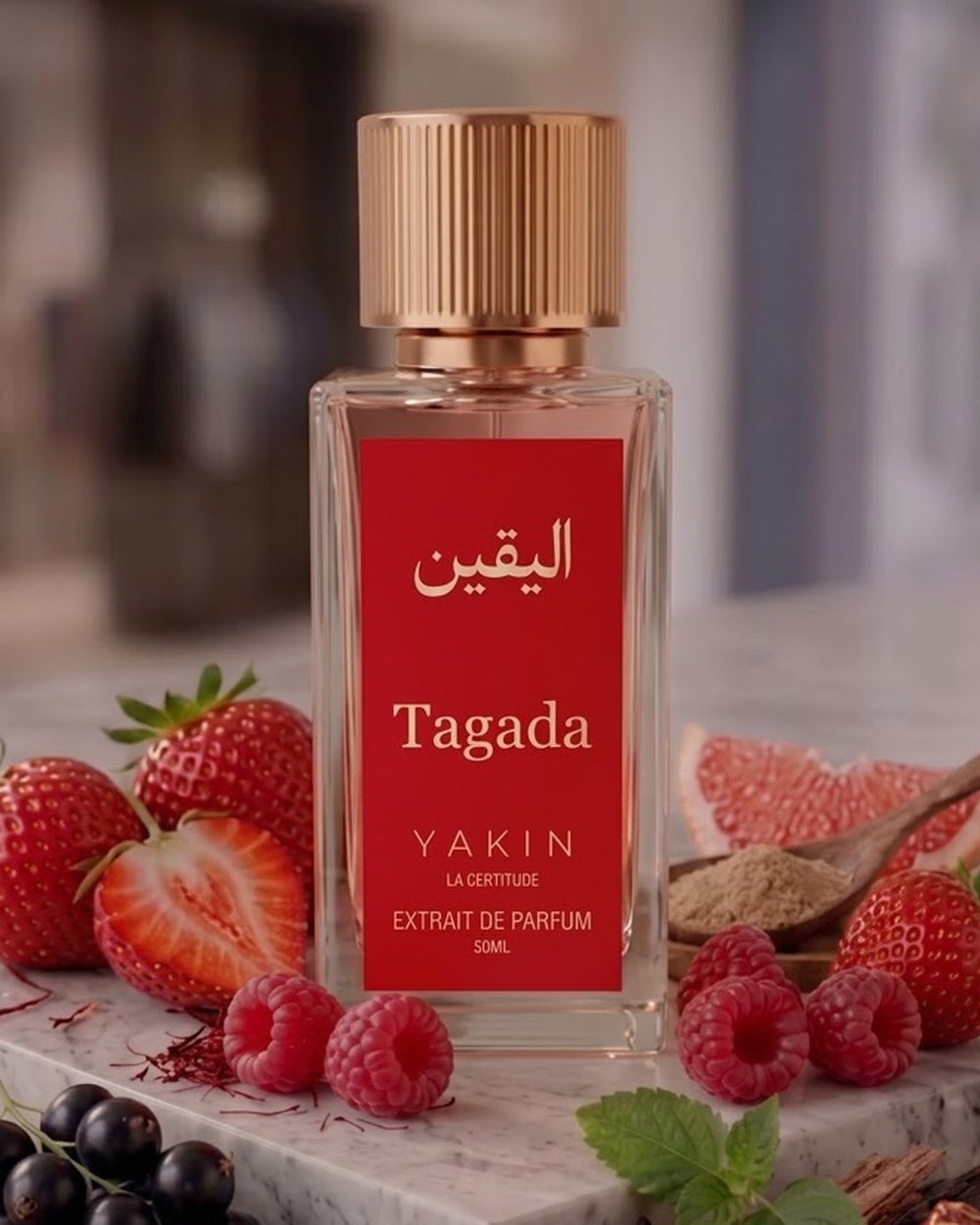 Flacon YAKIN Tagada – extrait de parfum 50 ml, Insp by Rouge Trafalgar