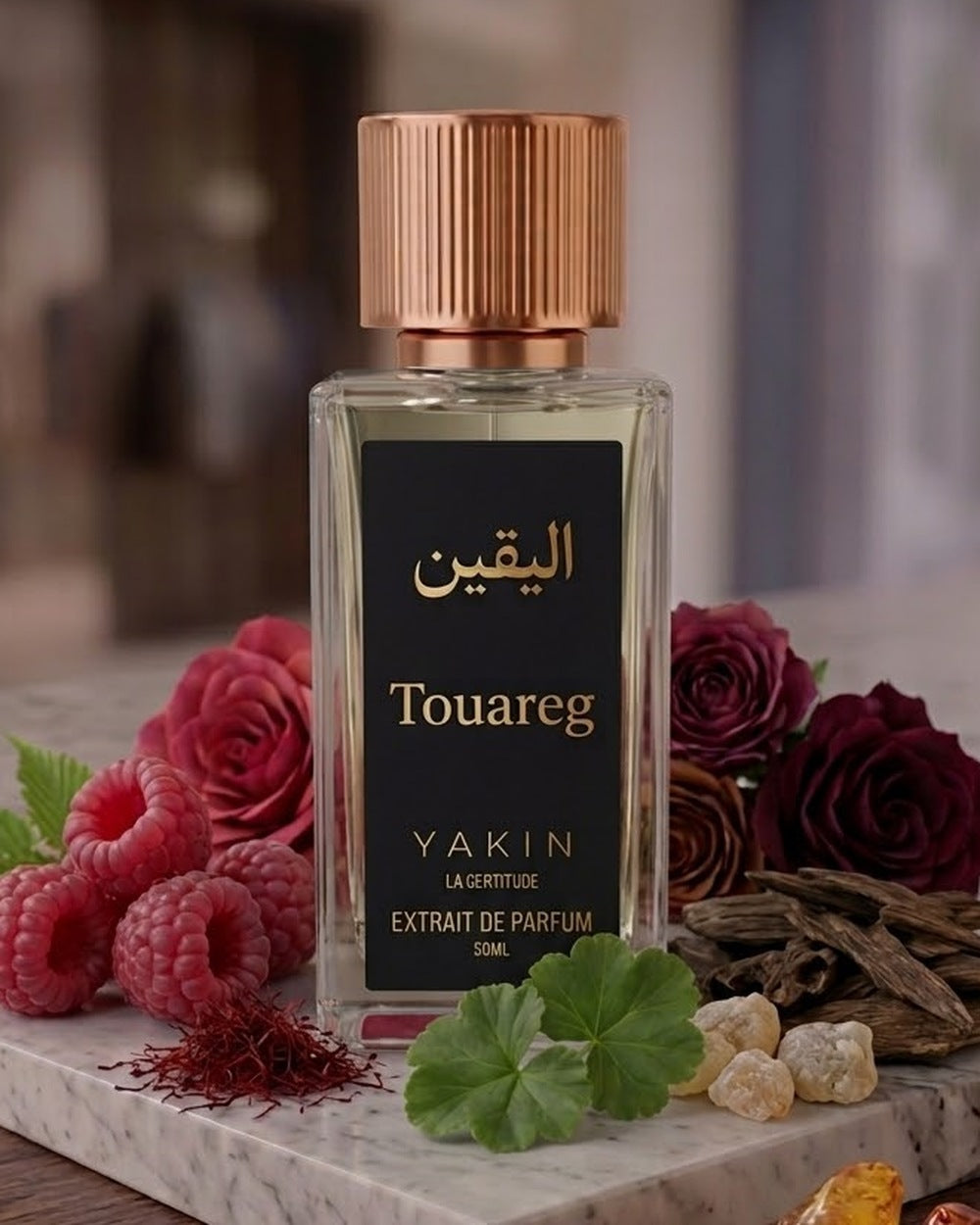 Flacon YAKIN Touareg – extrait de parfum 50 ml, Insp by Ombre Nomade
